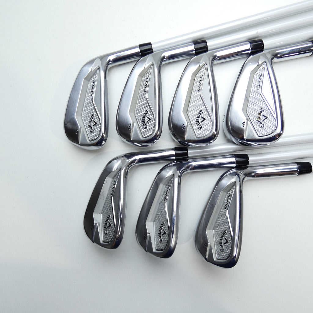 Used Callaway Elyte HL Iron Set / 6 - SW + GW / Ladies Flex