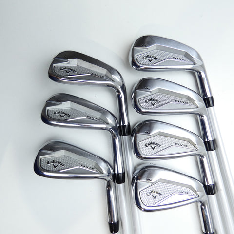 Used Callaway Elyte HL Iron Set / 6 - SW + GW / Ladies Flex