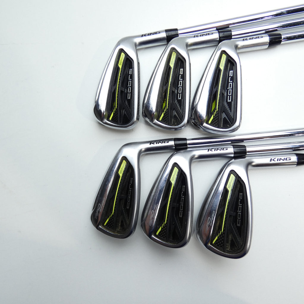 Used Cobra RAD Speed Iron Set / 5 - PW / Regular Flex