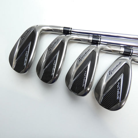 Used TaylorMade Stealth Iron Set / 5 - SW + AW / Regular Flex