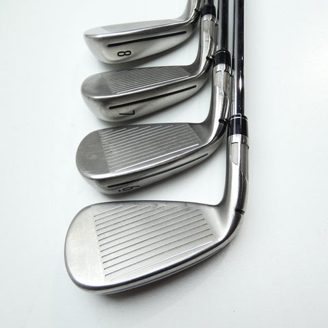 Used TaylorMade Stealth Iron Set / 5 - SW + AW / Regular Flex