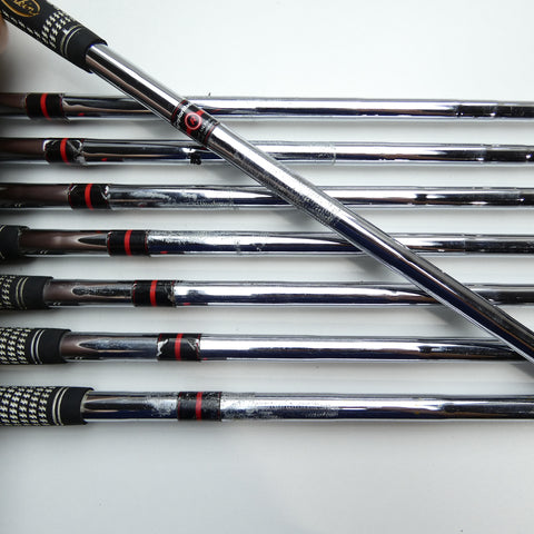 Used TaylorMade RAC OS Iron Set / 3 - 9 IRON / Regular Flex
