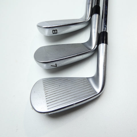 Used TaylorMade P7MC 2023 Iron Set / 6 - PW / Stiff Flex