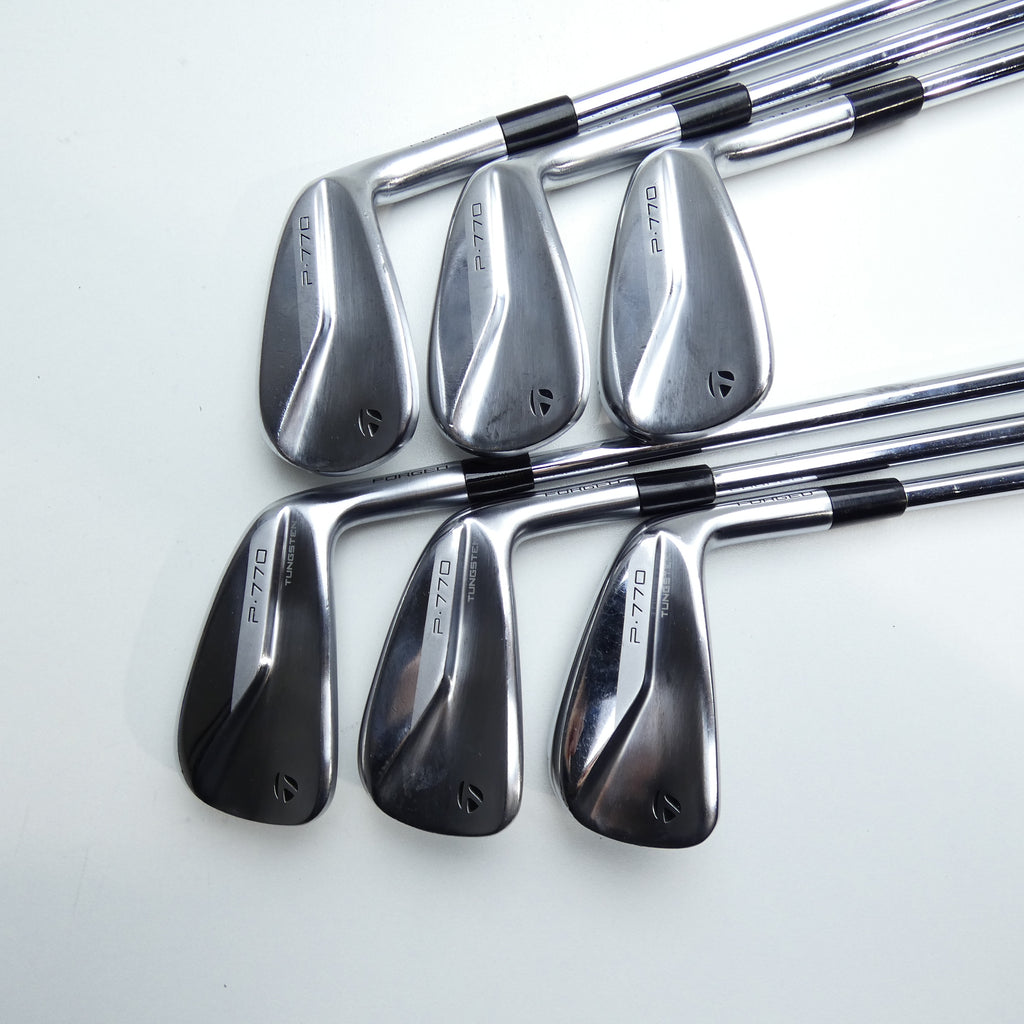 Used TaylorMade P770 2020 Iron Set / 5 - PW / Stiff Flex