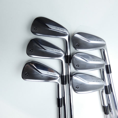 Used TaylorMade P770 2020 Iron Set / 5 - PW / Stiff Flex