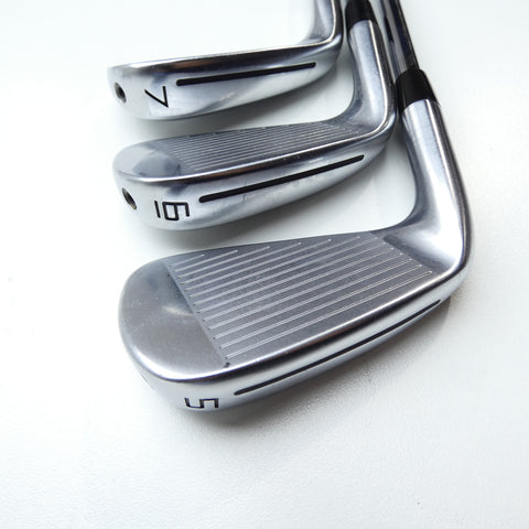 Used TaylorMade P770 2020 Iron Set / 5 - PW / Stiff Flex