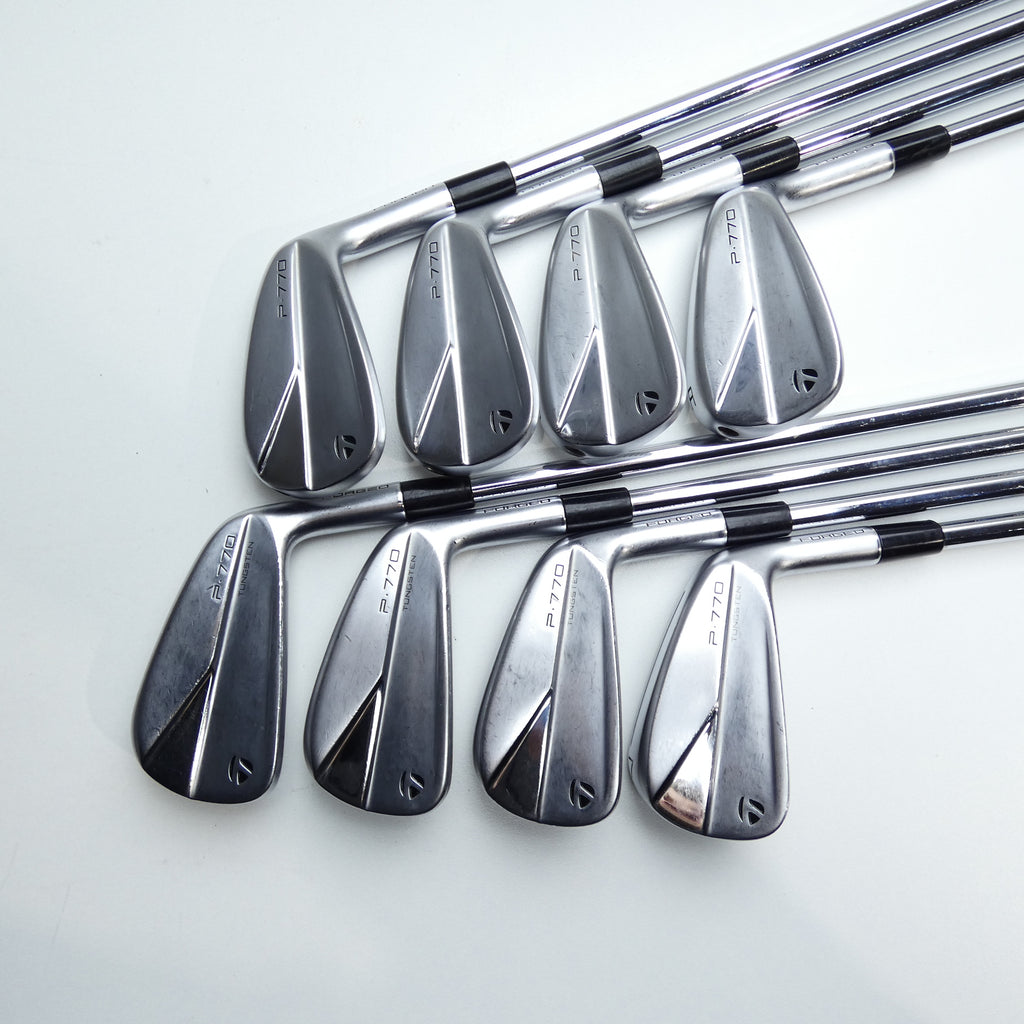 Used TaylorMade P770 2023 Iron Set / 4 - PW + AW / X-Stiff Flex