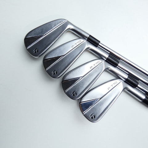 Used TaylorMade P770 2023 Iron Set / 4 - PW + AW / X-Stiff Flex