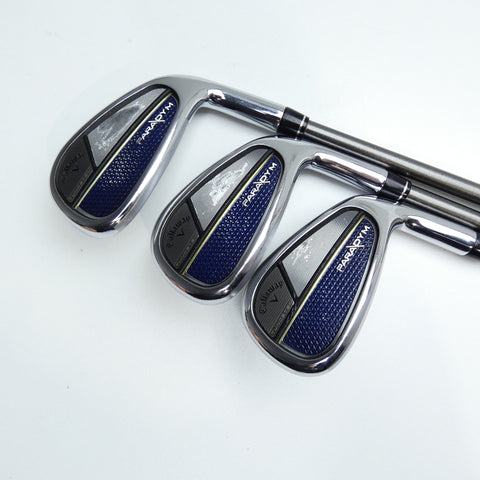 Used Callaway Paradym Iron Set / 4 - PW / Stiff Flex