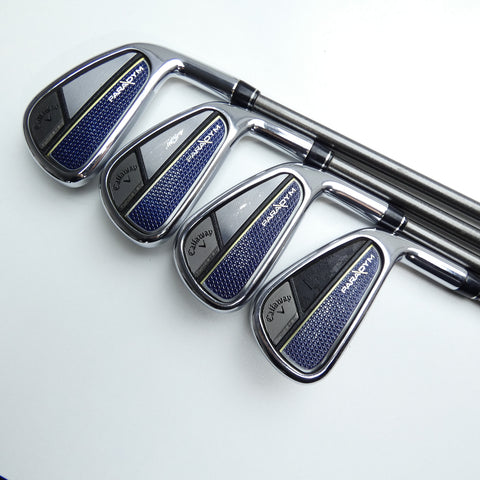 Used Callaway Paradym Iron Set / 4 - PW / Stiff Flex