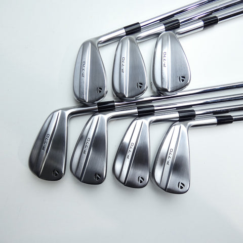 Used TaylorMade P770 2024 Iron Set / 4 - PW / X-Stiff Flex