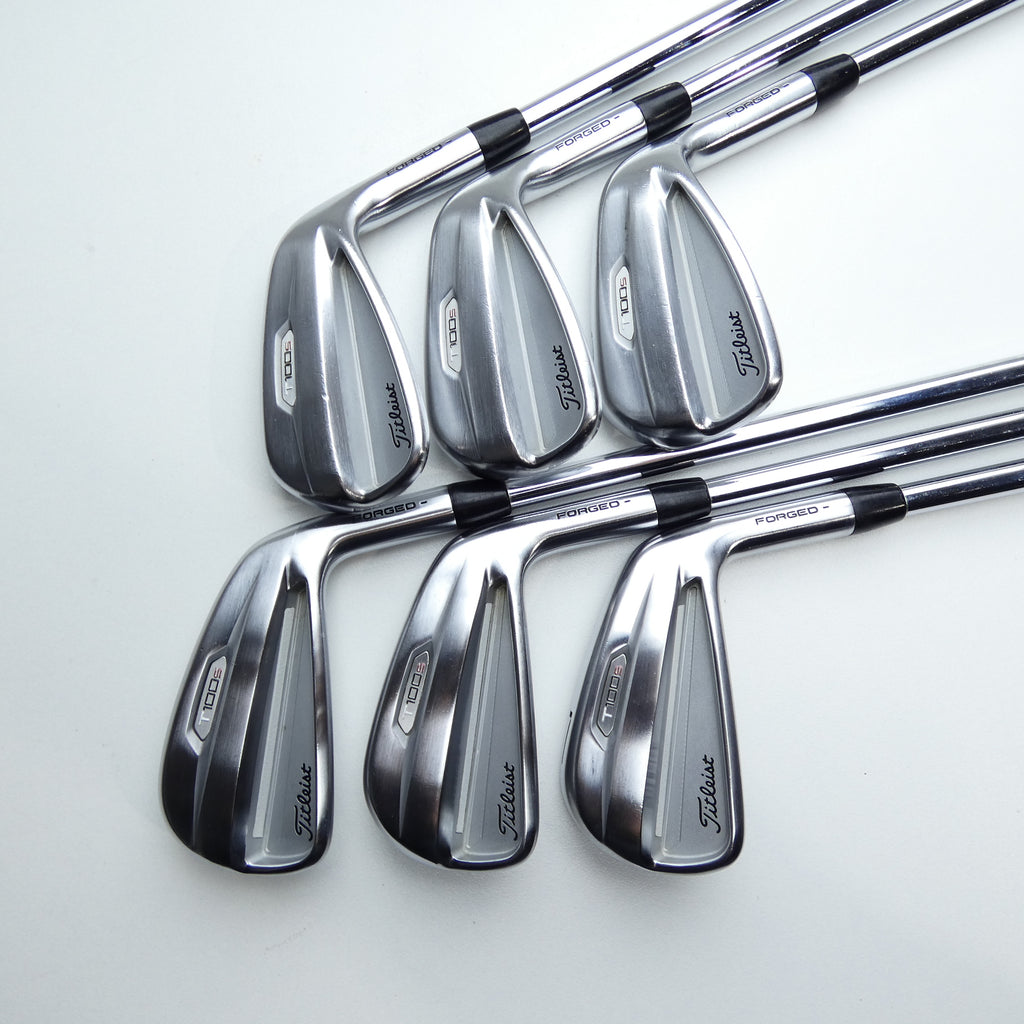 Used Titleist T100S 2021 Iron Set / 5 - PW / X-Stiff Flex