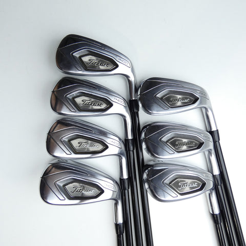 Used Titleist T400 Iron Set / 7 - SW + 43° + 49° / Regular Flex