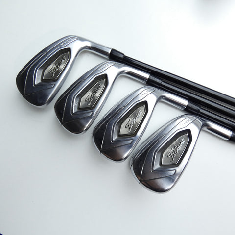 Used Titleist T400 Iron Set / 7 - SW + 43° + 49° / Regular Flex
