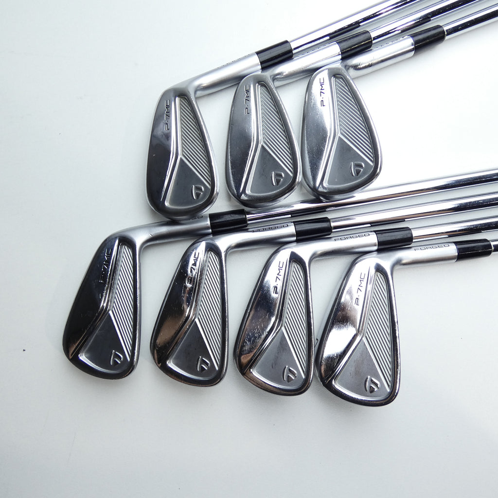 Used TaylorMade P7MC 2020 Iron Set / 4 - PW / Stiff Flex