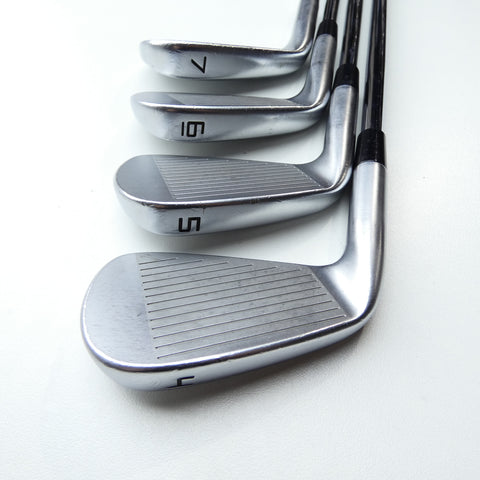 Used TaylorMade P7MC 2020 Iron Set / 4 - PW / Stiff Flex