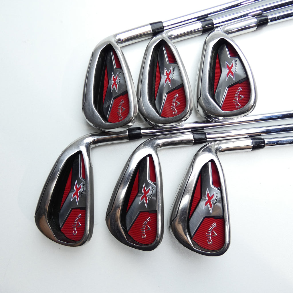 Used Callaway X Series 2018 Iron Set / 5 - PW / Uniflex