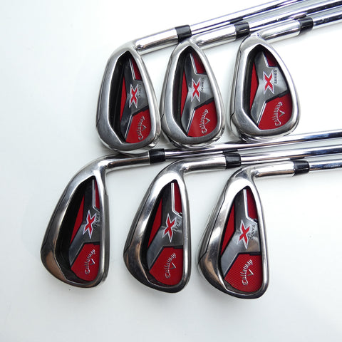 Used Callaway X Series 2018 Iron Set / 5 - PW / Uniflex