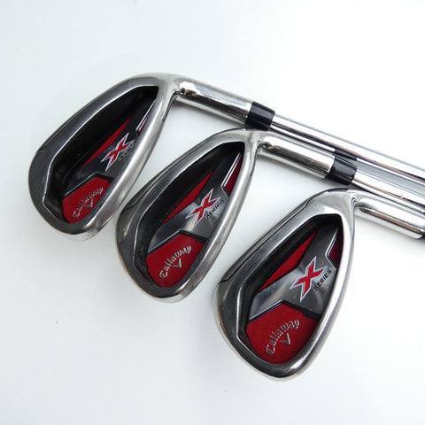 Used Callaway X Series 2018 Iron Set / 5 - PW / Uniflex