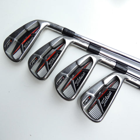 Used Titleist AP1 710 Iron Set / 4 - PW / Regular Flex