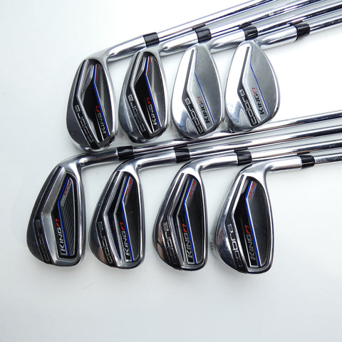 Used Cobra King F7 One Length Iron Set / 5 - SW + GW / Regular Flex