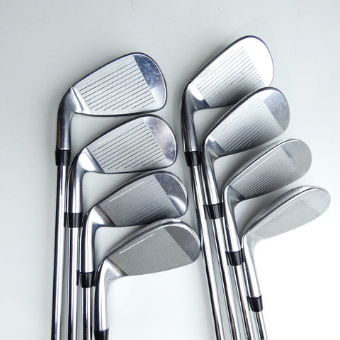 Used Cobra King F7 One Length Iron Set / 5 - SW + GW / Regular Flex