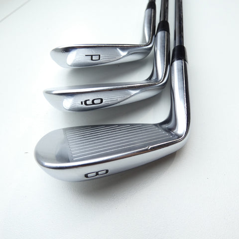Used Mizuno Pro 221 Iron Set / 5 - PW / Stiff Flex