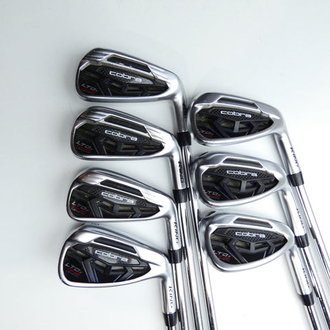 Used Cobra LTDx ONE Length Iron Set / 5 - PW + GW / Regular Flex