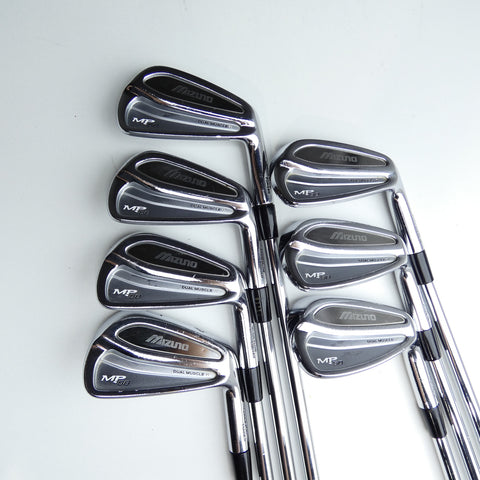Used Mizuno MP-58 Iron Set / 4 - PW / Regular Flex
