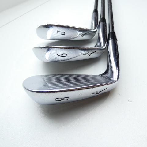 Used Mizuno MP-58 Iron Set / 4 - PW / Regular Flex