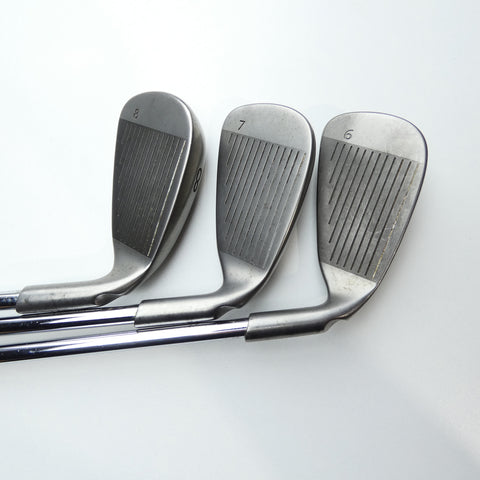 Used Ping Karsten 2014 Iron Set / 6 - SW / Regular Flex / Left-Handed