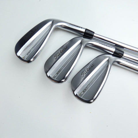 Used Titleist T100 2023 Iron Set / 4 - PW / Stiff Flex