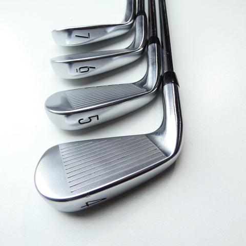 Used Titleist T100 2023 Iron Set / 4 - PW / Stiff Flex