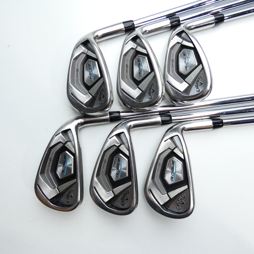 Used Callaway Rogue Iron Set / 5 - PW / Stiff Flex