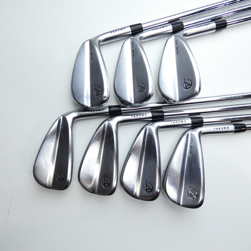 Used Takomo Iron 101 Iron Set / 4 - PW / Regular Flex