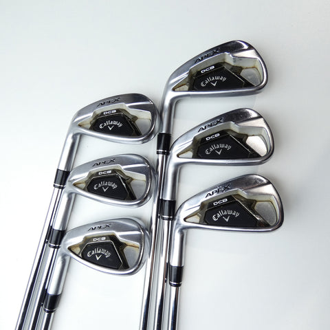 Used Callaway Apex DCB 21 Iron Set / 5 - PW / Regular Flex / Left-Handed