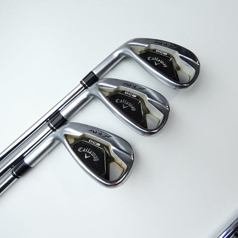 Used Callaway Apex DCB 21 Iron Set / 5 - PW / Regular Flex / Left-Handed