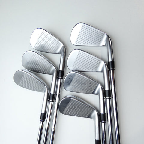 Used Callaway Apex CF16 Iron Set / 4 - PW / Stiff Flex / Left-Handed