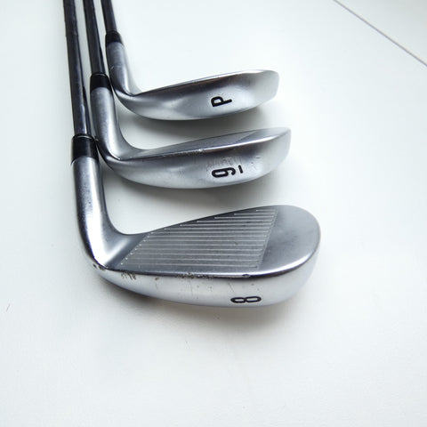 Used Callaway Apex CF16 Iron Set / 4 - PW / Stiff Flex / Left-Handed