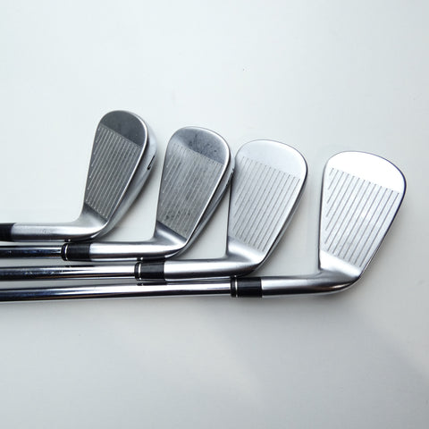 Used Callaway Apex CF16 Iron Set / 4 - PW / Stiff Flex / Left-Handed