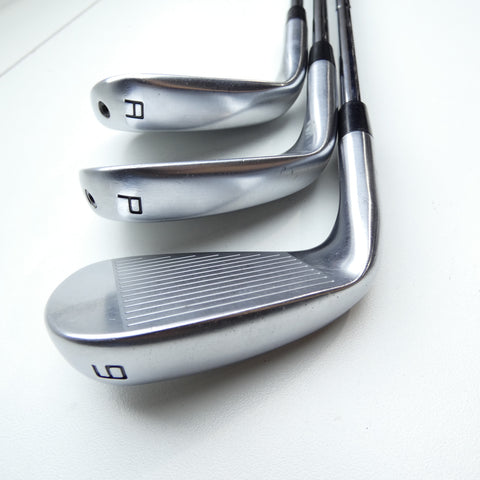 Used TaylorMade P790 2025 Iron Set / 5 - PW + AW / Stiff Flex
