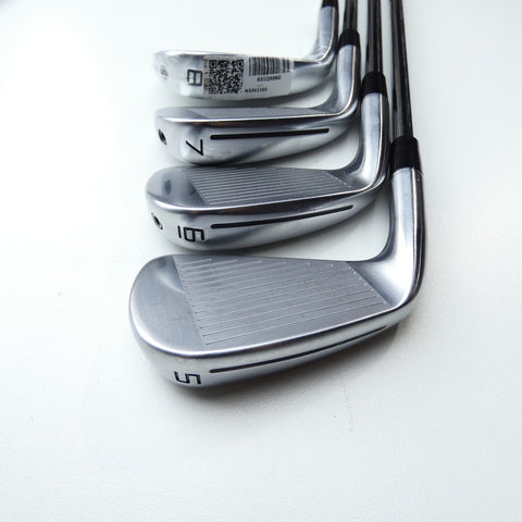 Used TaylorMade P790 2025 Iron Set / 5 - PW + AW / Stiff Flex