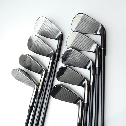 Used Callaway Apex Pro Smoke 19 Iron Set / 3 - PW + AW / Regular Flex / Left-Ha