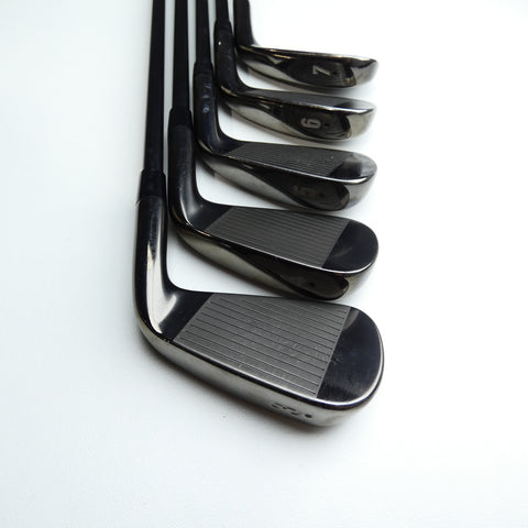 Used Callaway Apex Pro Smoke 19 Iron Set / 3 - PW + AW / Regular Flex / Left-Ha