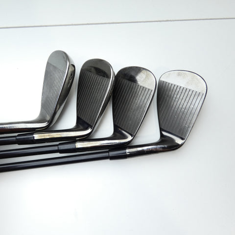 Used Callaway Apex Pro Smoke 19 Iron Set / 3 - PW + AW / Regular Flex / Left-Ha