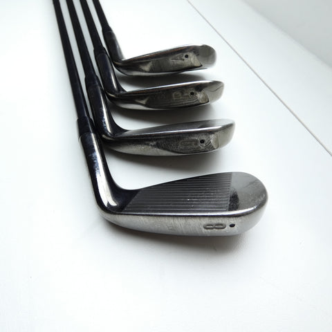 Used Callaway Apex Pro Smoke 19 Iron Set / 3 - PW + AW / Regular Flex / Left-Ha