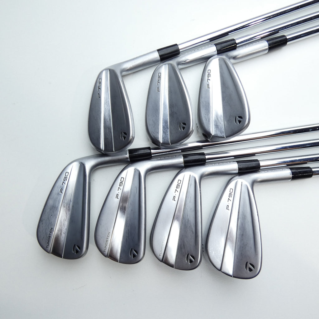 Used TaylorMade P790 2023 Iron Set / 5 - PW + AW / Regular Flex