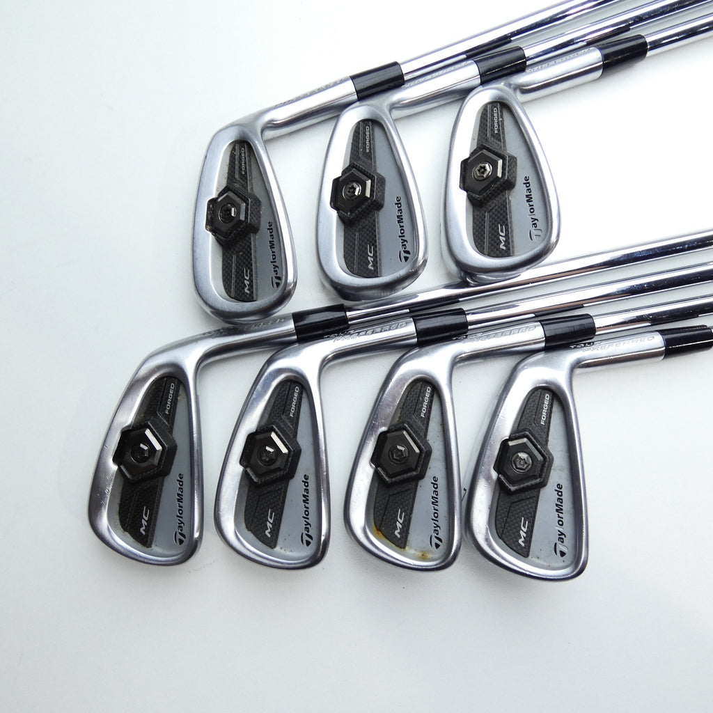 Used TaylorMade Tour Preferred MC 2011 Iron Set / 4 - PW / Stiff Flex