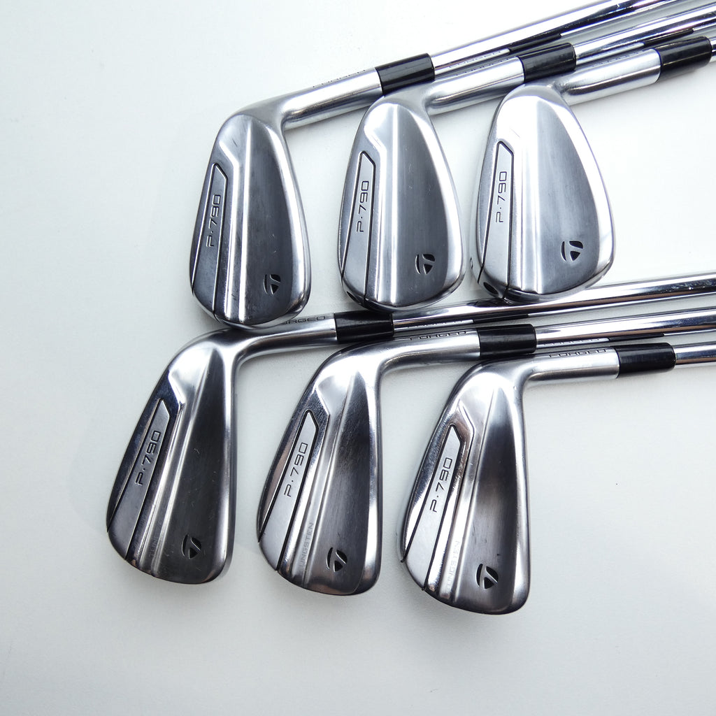 Used TaylorMade P790 2019 Iron Set / 5 - PW / Stiff Flex