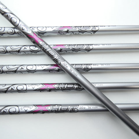 Used Callaway X Hot 2013 Iron Set / 6 - SW / Ladies Flex